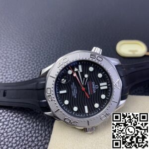VS. Factory Replica Omega Seamaster Diver 300M 210.32.42.20.01.002 Black Rubber Strap