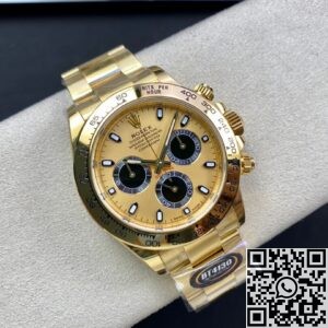 BT Factory Rolex Cosmograph Daytona M116508-0014 Gold Watches