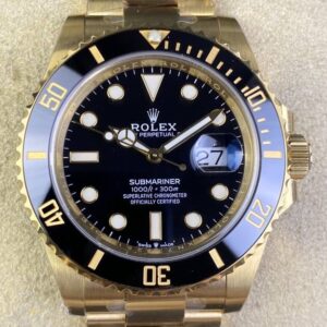 Clean Factory Rolex Submariner M126618LN-0002 Gold Watches