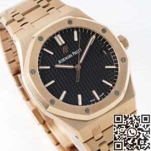 APS Factory Fake AP Royal Oak 15500OR.OO.1220OR.01 Rose Gold Watch