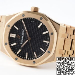 APS Factory Fake AP Royal Oak 15500OR.OO.1220OR.01 Rose Gold Watch