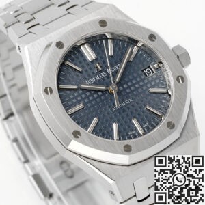 APS Factory Audemars Piguet Royal Oak 15450ST.OO.1256ST.03 Blue Dial Size 37mm