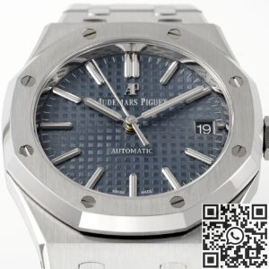 APS Factory Audemars Piguet Royal Oak 15450ST.OO.1256ST.03 Blue Dial Size 37mm