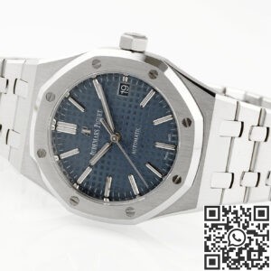 APS Factory Audemars Piguet Royal Oak 15450ST.OO.1256ST.03 Blue Dial Size 37mm