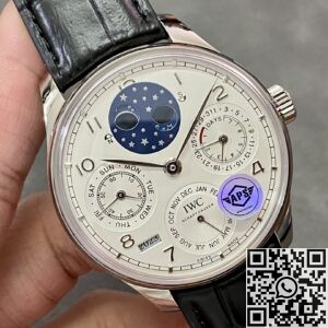 APS Factory Replica IWC Portugieser IW503406 White Panda Plate
