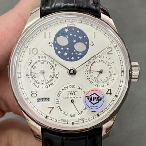 APS Factory Replica IWC Portugieser IW503406 White Panda Plate