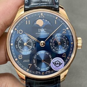 APS Factory Watches IWC Portugieser IW503312 Blue Panda Plate