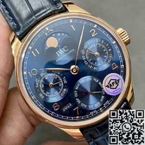 APS Factory Watches IWC Portugieser IW503312 Blue Panda Plate