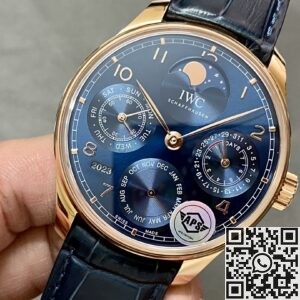 APS Factory Watches IWC Portugieser IW503312 Blue Panda Plate
