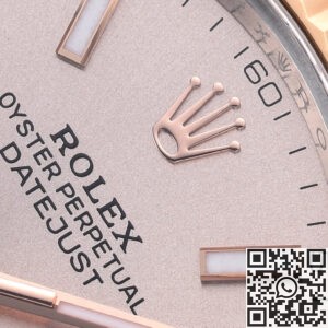 Clean Factory New Rolex Datejust M126331-0009 Pink Dial Watch