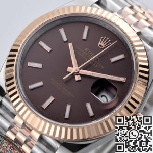 Clean Factory New Rolex Datejust M126333 Five-Bead Steel Watch