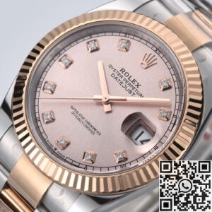 Clean Factory Rolex Datejust M126333 Three Plants/Pink