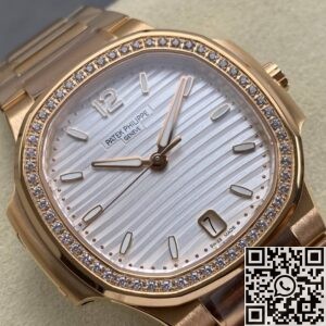 3K Factory Patek Philippe Nautilus 7118/1200R-001 Silver Dial