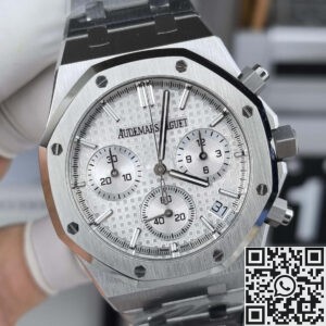 APS Factory Replica Audemars Piguet Watch 26240ST White Dial – Understated Elegance, Perfectly Recreated