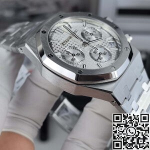 APS Factory Replica Audemars Piguet Watch 26240ST White Dial – Understated Elegance, Perfectly Recreated