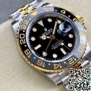 ARF Factory Upgraded Rolex GMT Master II M126713GRNR-0001 Gold Replica Watch