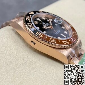 ARF Factory Rolex GMT Master II M126715CHNR-0001 Rose Gold Watch Replica