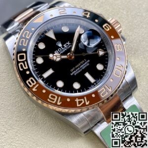 ARF Factory Rolex GMT Master II M126711CHNR-0002 Rose Gold Replica Watches