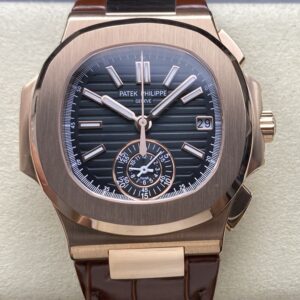 3K Factory Launches Patek Philippe Fake Watches Nautilus 5980 Blue Dial – V2 Version 