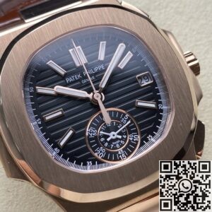 3K Factory Replicas Patek Philippe Nautilus 5980 Black Dial – V2 Version 