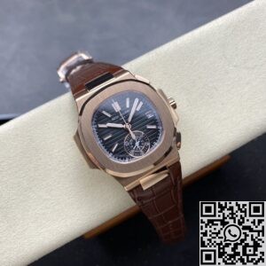 3K Factory Launches Patek Philippe Fake Watches Nautilus 5980 Blue Dial – V2 Version 