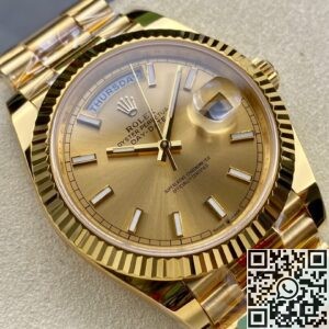 ARF Factory Replica Rolex Day Date M228238-0003 Gold