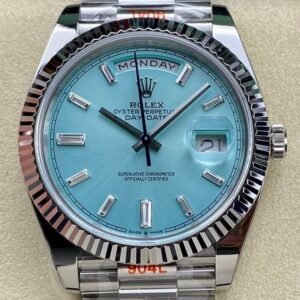 ARF Factory Rolex Day Date M228236-0006 Lce Blue Replica