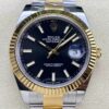 Clean Factory Fake Rolex Datejust M126333-0013 Black Dial Watch
