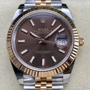 Clean Factory Rolex Datejust M126331-0002 Rose Gold Replica