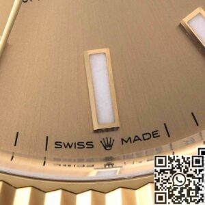 Clean Factory Rolex Datejust M126333-0009 Gold Dial Replica