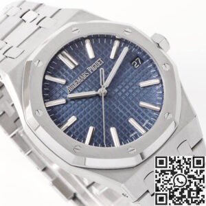 Audemars Piguet Blue Watch ZF 15510ST.OO.1320ST.06 Blue Dial