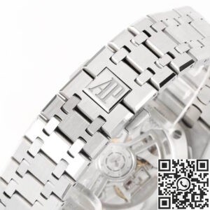 ZF Royal Oak Watch AP 15510ST.OO.1320ST.07 Black Dial