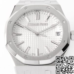Royal Oak ZF Watch AP 15510ST.OO.1320ST.08 silver Dial