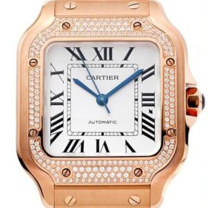 BV Factory Cartier De Santos WJSA0009 Silver Gray Watch