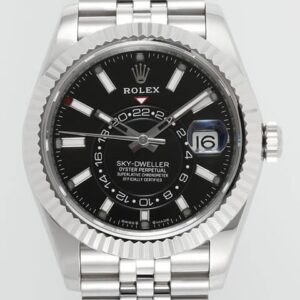 Rolex Replica Bright Black ZF Sky Dweller M336934-0008 Dial