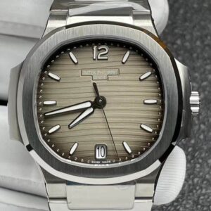 Replica Patek Philippe 3K Nautilus 7118/1A-011 Smoke Gray Dial