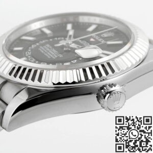 Rolex Replica Bright Black ZF Sky Dweller M336934-0008 Dial