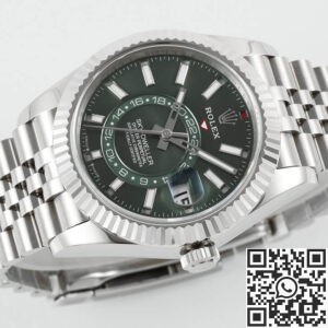 Rolex Replica Mint Green ZF Sky Dweller M336934-0002 Dial