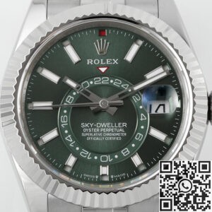 Rolex Replica Mint Green ZF Sky Dweller M336934-0002 Dial