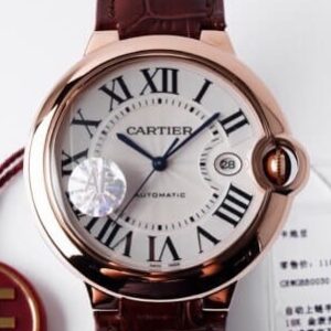 Cartier Replica Watch AF Ballon Bleu De WGBB0017 Silver Dial