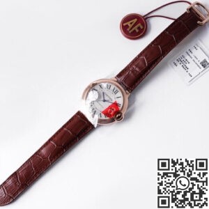 Cartier Replica Watch AF Ballon Bleu De WGBB0017 Silver Dial