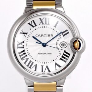 AF Cartier Replica Ballon Bleu De W2BB0031 Silver Dial