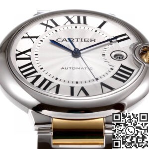 AF Cartier Replica Ballon Bleu De W2BB0031 Silver Dial