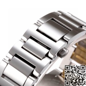 AF Cartier Replica Ballon Bleu De W2BB0031 Silver Dial