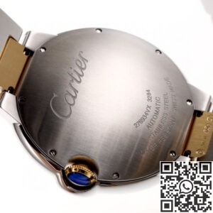 AF Cartier Replica Ballon Bleu De W2BB0031 Silver Dial