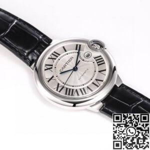 Cartier Watch Replica AF Ballon Bleu WSBB0026 Silver Gray Dial