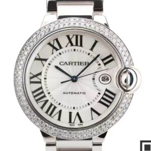 Cartier Replica AF Ballon Bleu WE9009Z3 Silver Dial Size 42mm