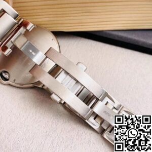 Cartier Replica AF Ballon Bleu WE9009Z3 Silver Dial Size 42mm