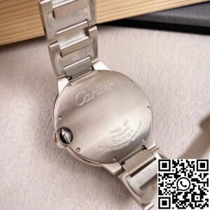 Cartier Replica AF Ballon Bleu WE9009Z3 Silver Dial Size 42mm