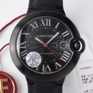 Replica Cartier Ballon Bleu AF WSBB0015 Black Dial Size 42mm